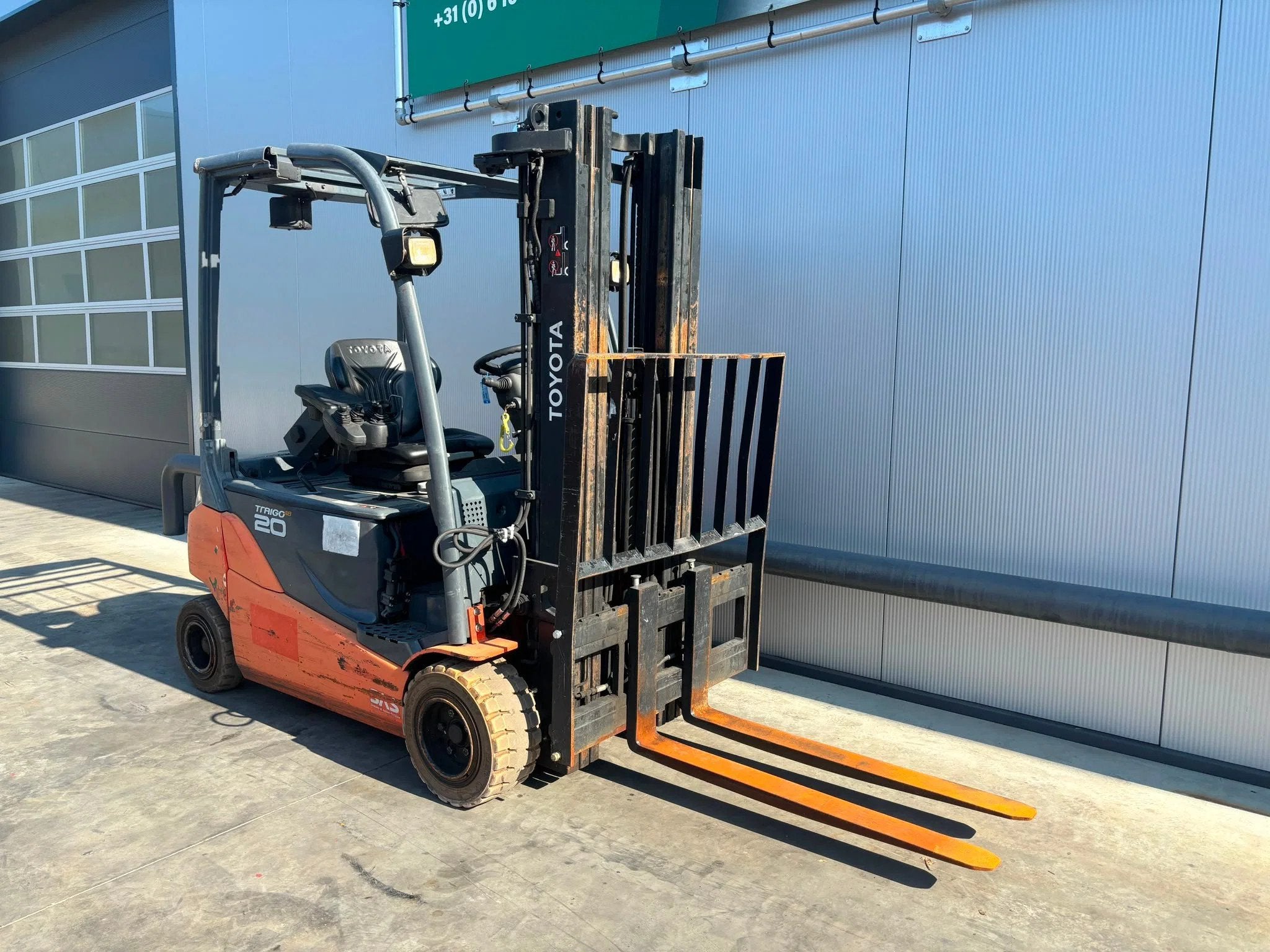 Toyota Heftruck 2.0 (bj 2011), 2000 tot 3000 kg, Elektrisch, Heftruck, Toyota