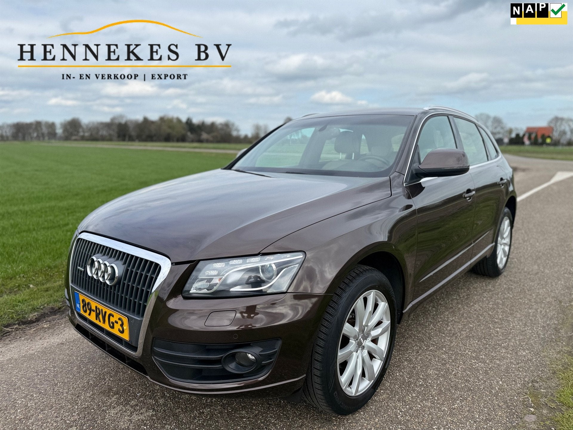Audi Q5 2.0 TFSI quattro Pro Line, Auto's, Automaat, Gebruikt, 4 cilinders, Leder en Stof