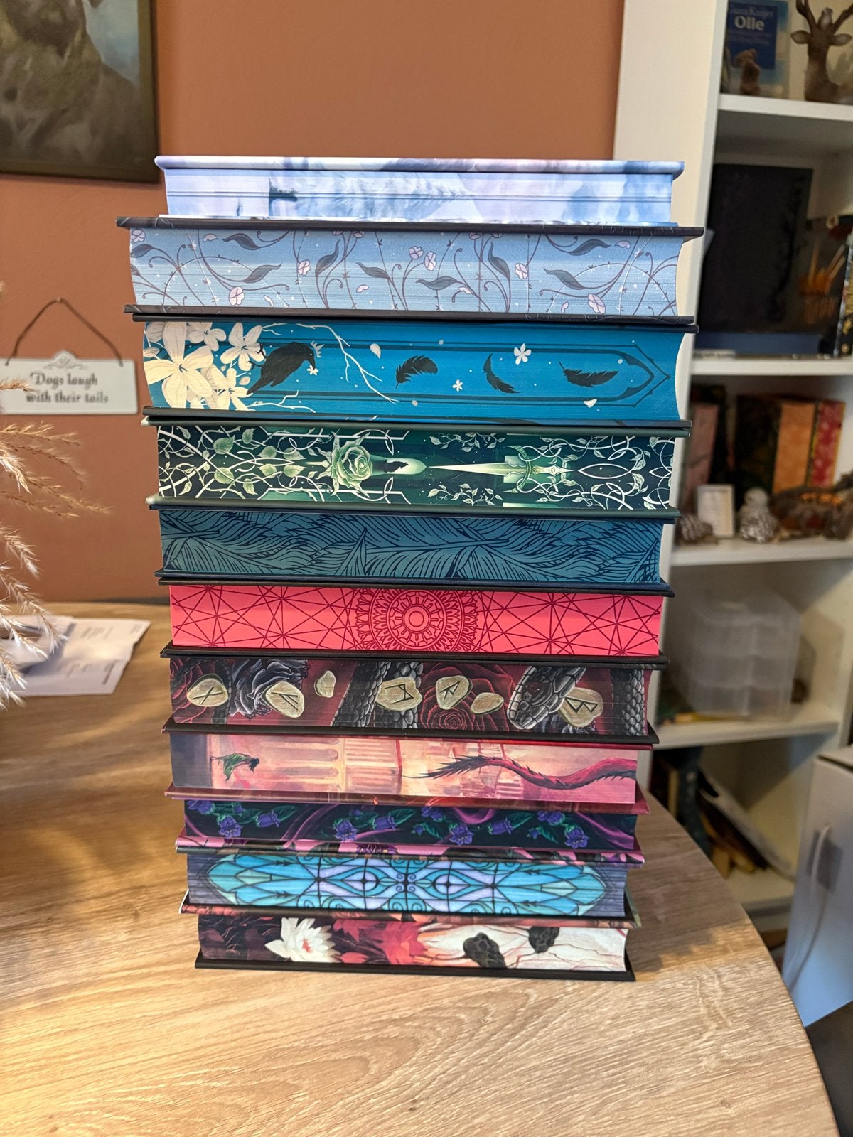 Boeken met prachtige sprayed edges - Fantasy/YA, Ophalen of Verzenden, Zo goed als nieuw, Amerika