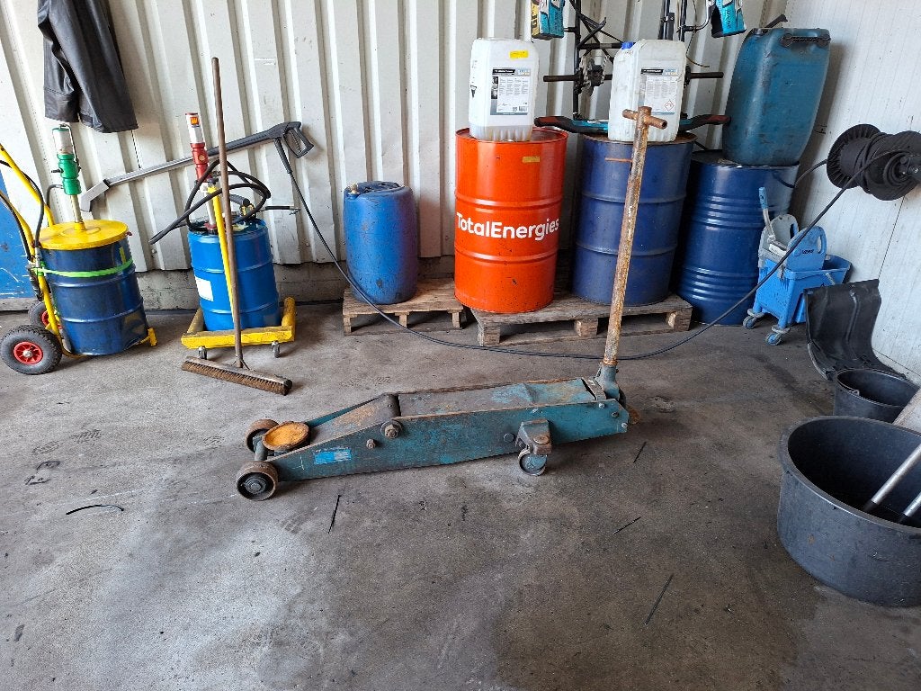 Grote garagekrik, Ophalen, Gebruikt, Hydraulisch, Garagekrik