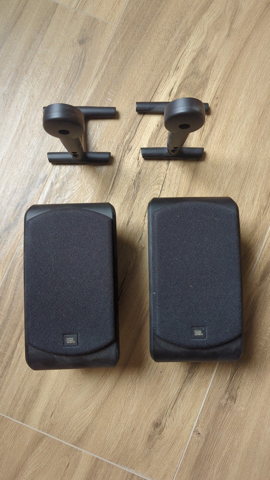 JBL SCS200SAT Satelliet Speakers met standaards, Audio, Tv en Foto, Luidsprekers, Gebruikt, JBL, Minder dan 60 watt, Boekenplank luidspreker