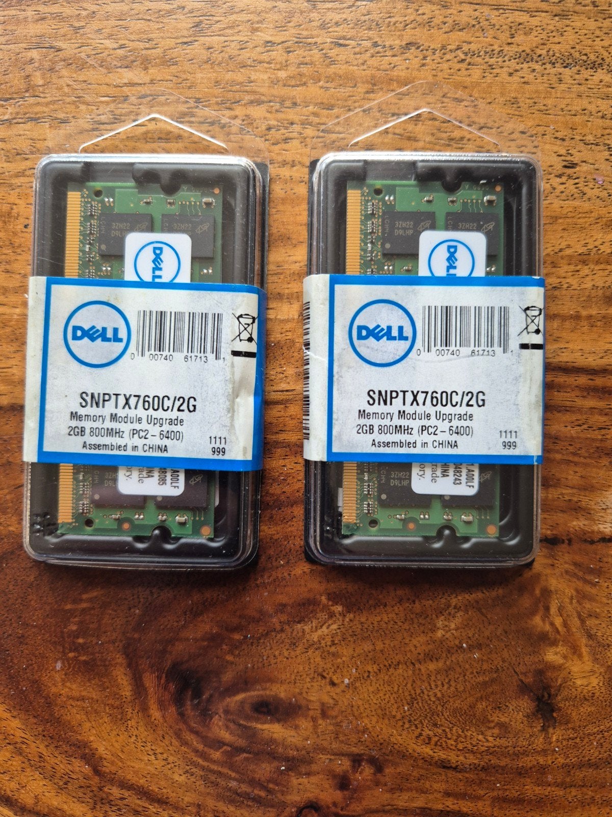 2 x DDR2-geheugenmodule ( nieuw ), Computers en Software, RAM geheugen, Ophalen of Verzenden, Nieuw, DDR2, Desktop