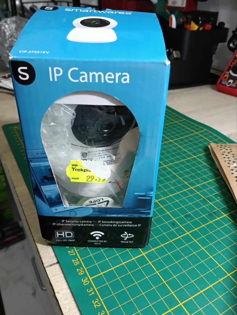 Smartwares IP Camera CIP-37551KV, Ophalen of Verzenden, Nieuw, Binnencamera