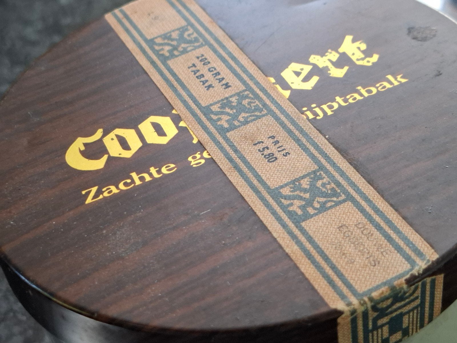 pijptabakblik, Ophalen of Verzenden, Overige typen