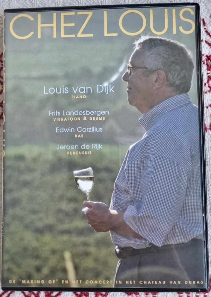 Louis van Dijk - Chez Louis DVD (Muziek & Concerten), Alle leeftijden, Ophalen of Verzenden, Zo goed als nieuw