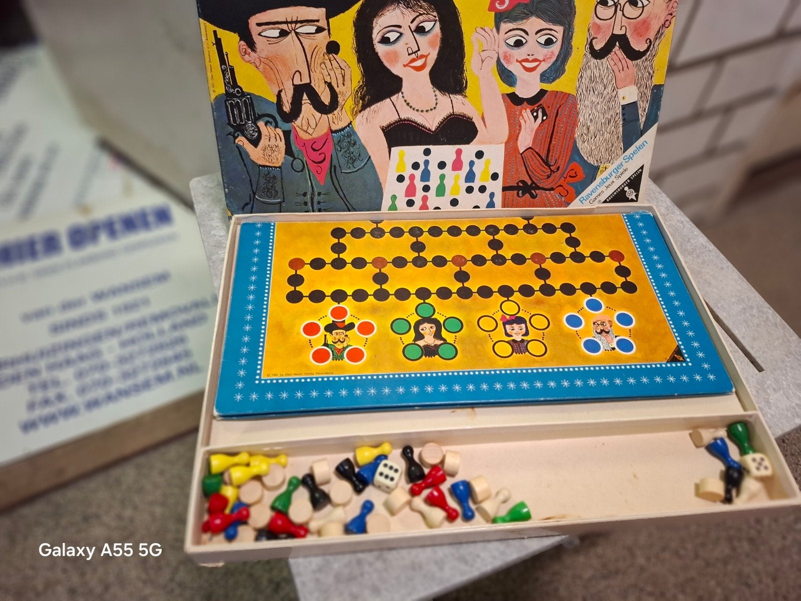 Vintage Barricade Spel van Ravensburger - Compleet, Hobby en Vrije tijd, Gezelschapsspellen | Bordspellen, Gebruikt, Info@ravensburger.com