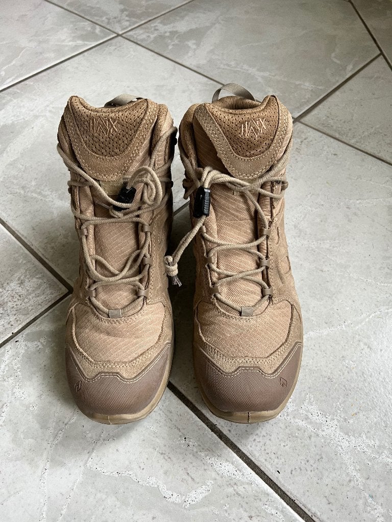 ZGAN paar HAIX Black Eagle Athletics mid Desert maat 9. 43, Verzenden, Zo goed als nieuw, Schoenen