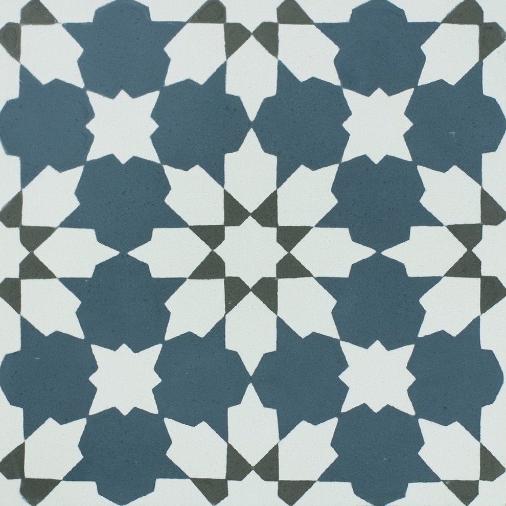 Azule - handgemaakte Portugese cementtegels 4,8 m2, Ophalen, Keramiek, Nieuw, 20 tot 40 cm