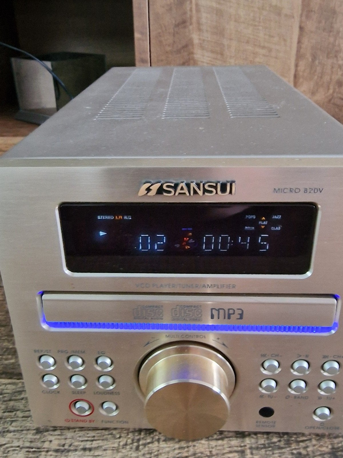 vintage sansui micro 820v stereo tuner radio cd, Ophalen of Verzenden, Overige merken