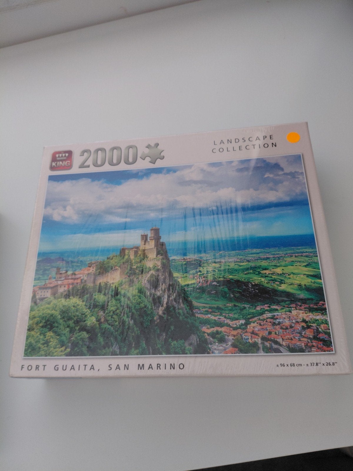 King Legpuzzel 2000 stukjes - Fort Guaita, San Marino, Ophalen, Meer dan 1500 stukjes, Nieuw, Legpuzzel