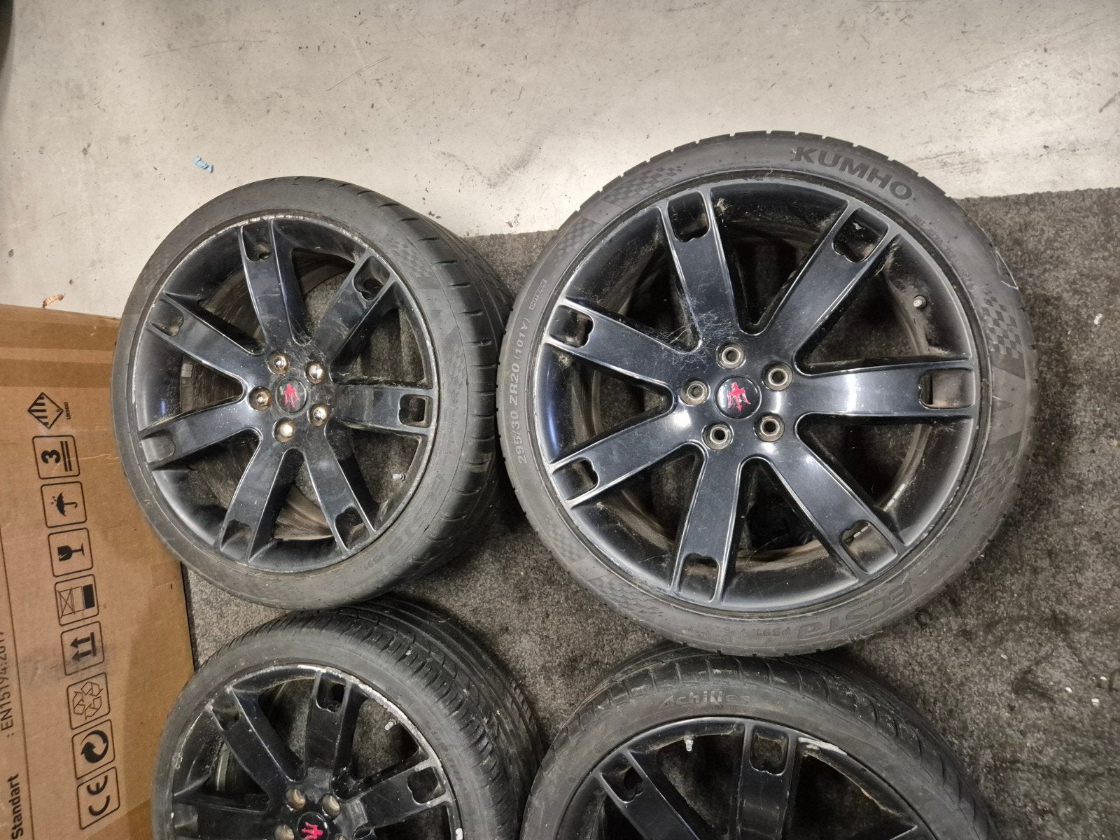 20 Inch Maserati Quattroporte Sport GTS Velgen, 295 mm, -, -, Banden en Velgen