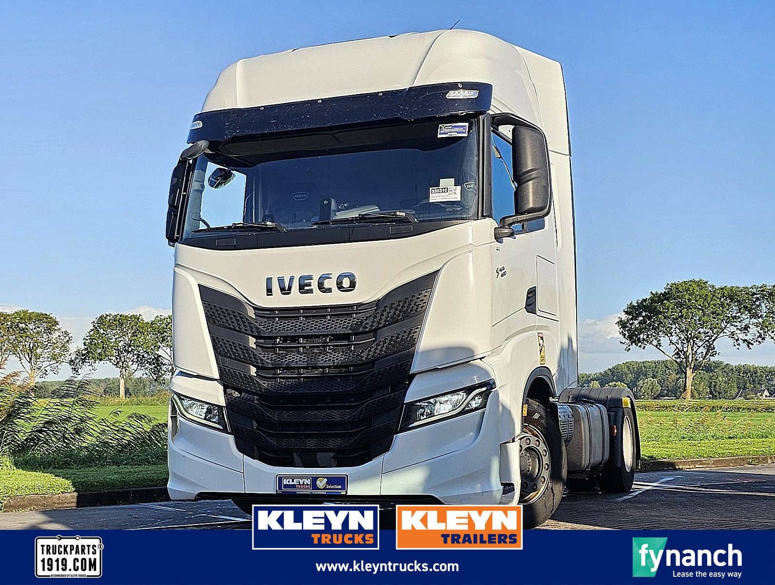 IVECO S-WAY AS440S49, Auto's, Automaat, Euro 6, Iveco, Wit
