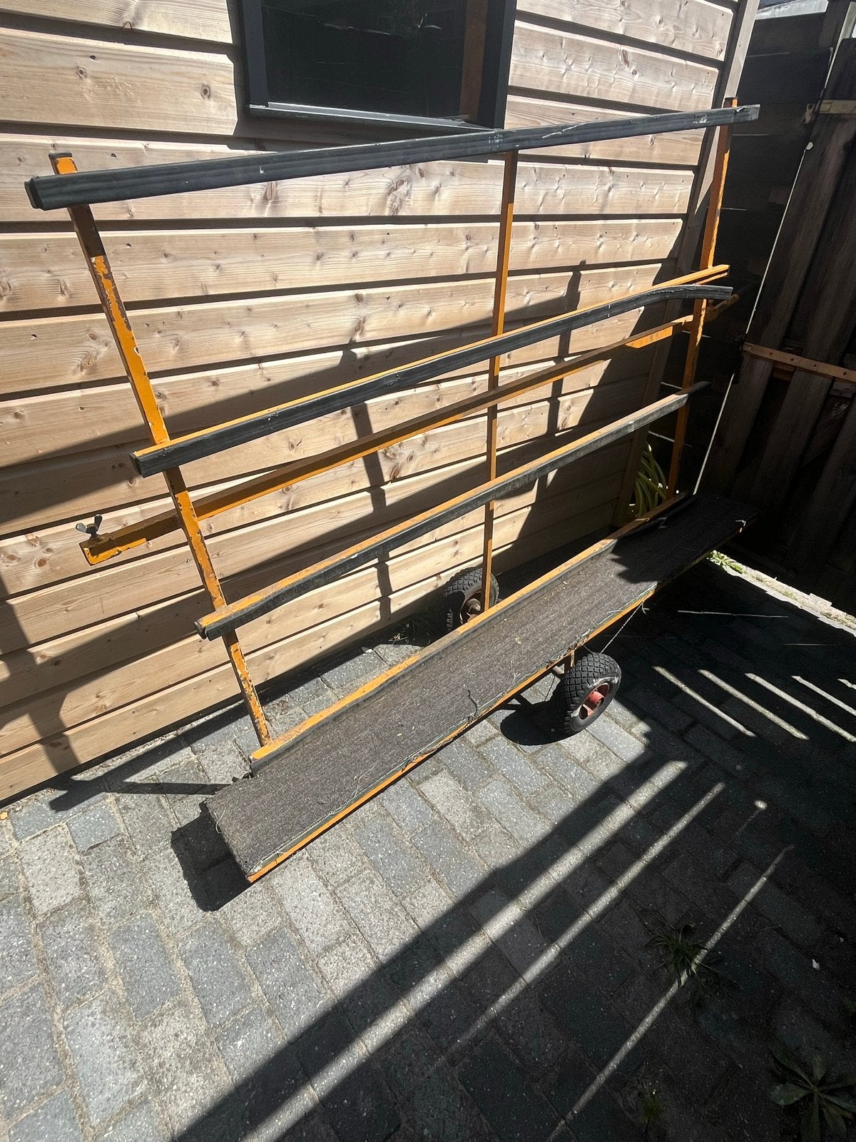 Platenkar, Ophalen, Gebruikt, Minder dan 25 mm, Pallet