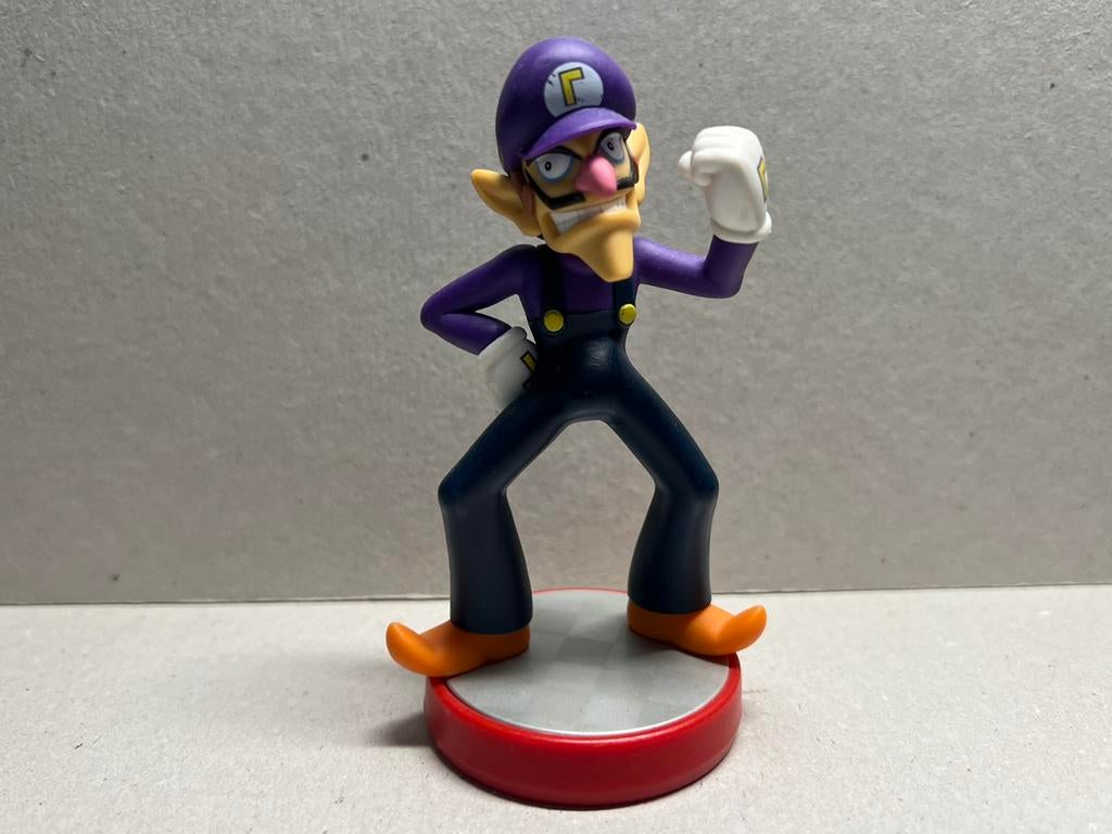 Amiibo Super Mario Waluigi, Avontuur en Actie, Gebruikt, 1 speler, Ophalen of Verzenden