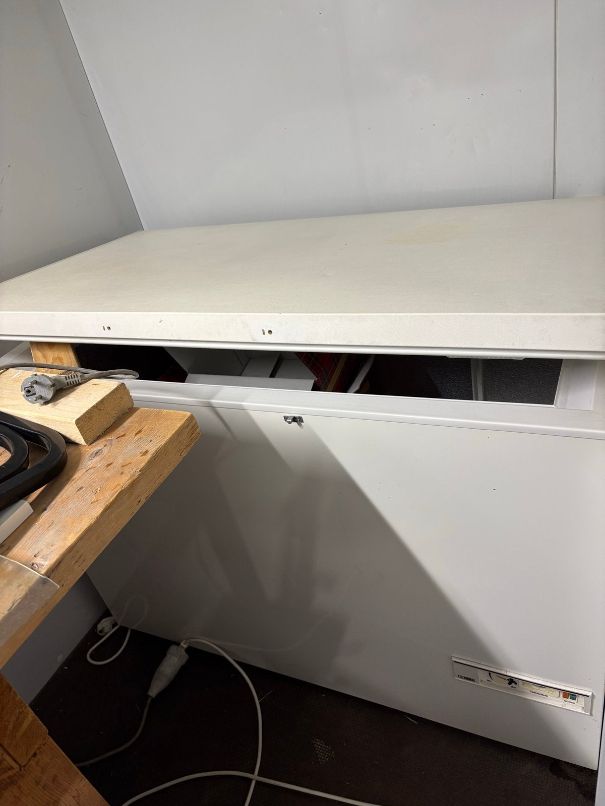 Diepvrieskist met mandjes, 115x65x85, Witgoed en Apparatuur, Koelkasten en IJskasten, 150 tot 200 liter, Gebruikt, 60 cm of meer