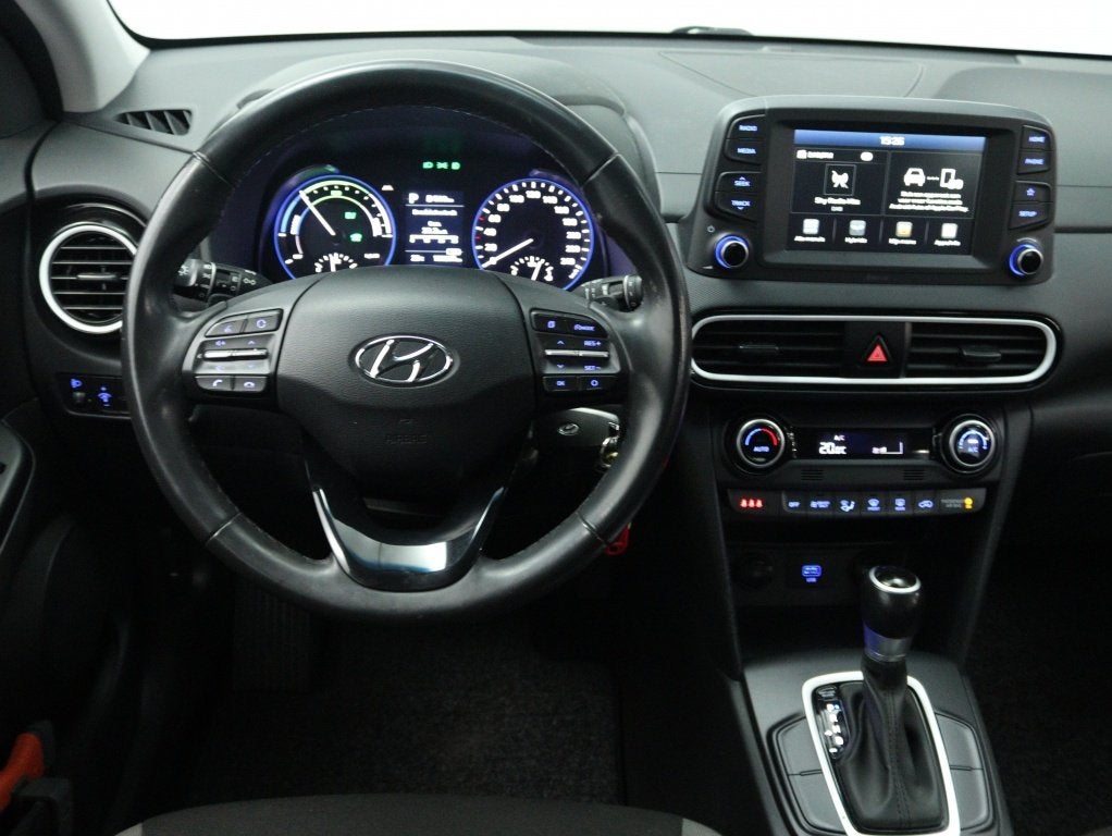 Hyundai KONA 1.6 GDI HEV Comfort | Carplay Navigatie | Cruis, Auto's, Hyundai, Automaat, 12 maanden, Stof, Gebruikt