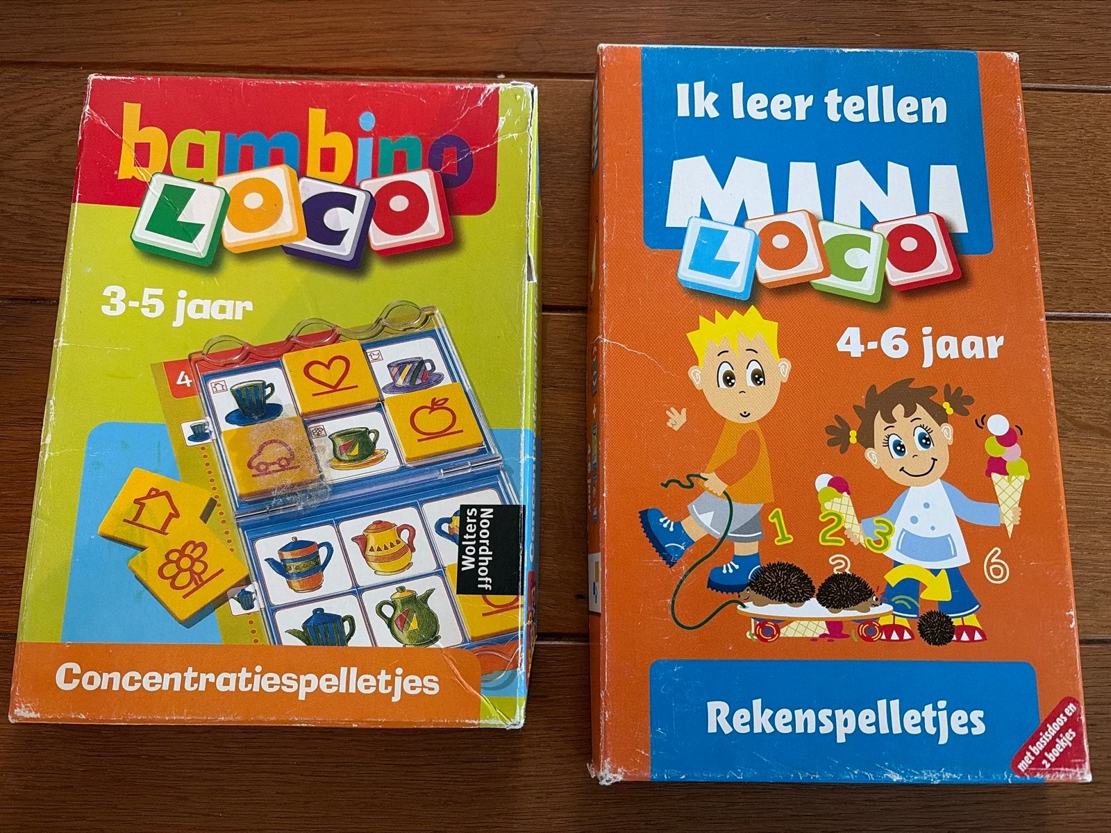 Bambino Loco en Mini Loco - Educatieve Spelletjes, Ophalen of Verzenden, Gebruikt, Puzzelen