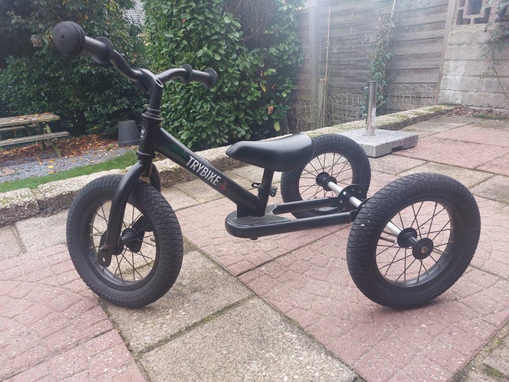 Trybike loopfiets 2-in-1 (driewieler en tweewieler), Ophalen, Gebruikt