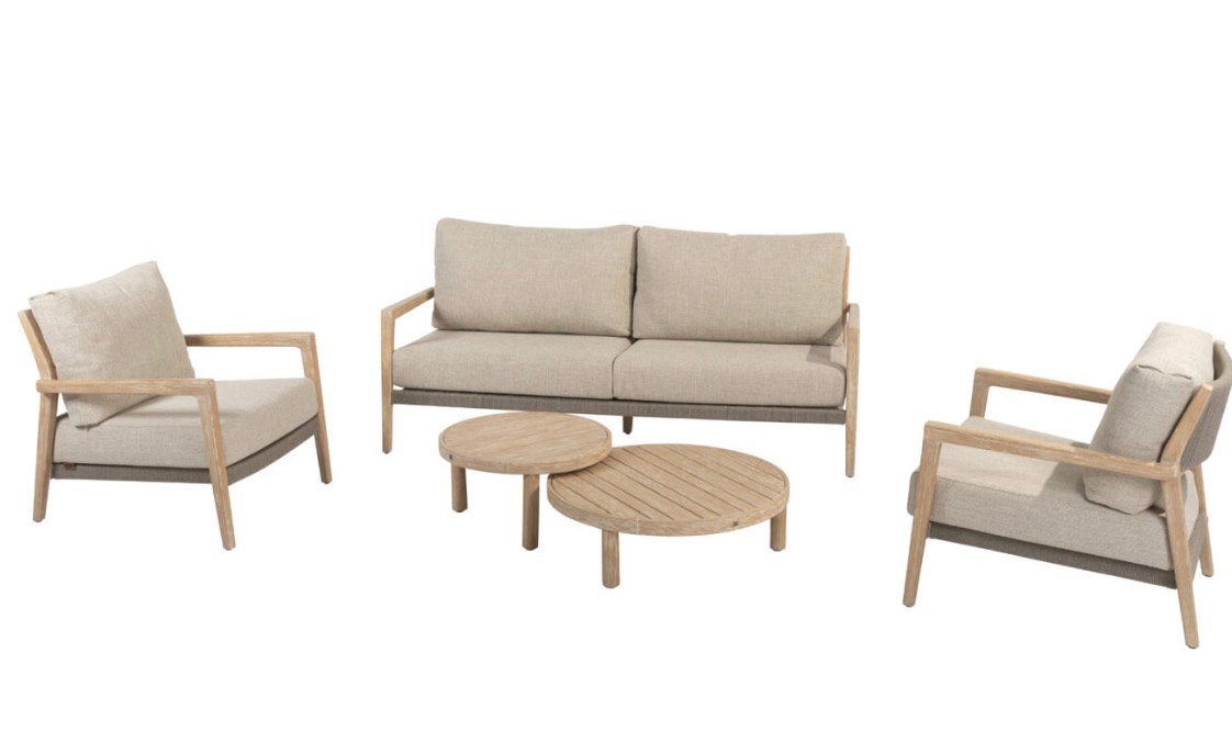 4 Seasons Outdoor Julia loungeset, Ophalen, Nieuw, Teakhout