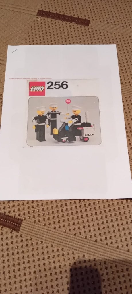 lego politie set 256, Gebruikt, Lego, Ophalen of Verzenden, LEGOLAND