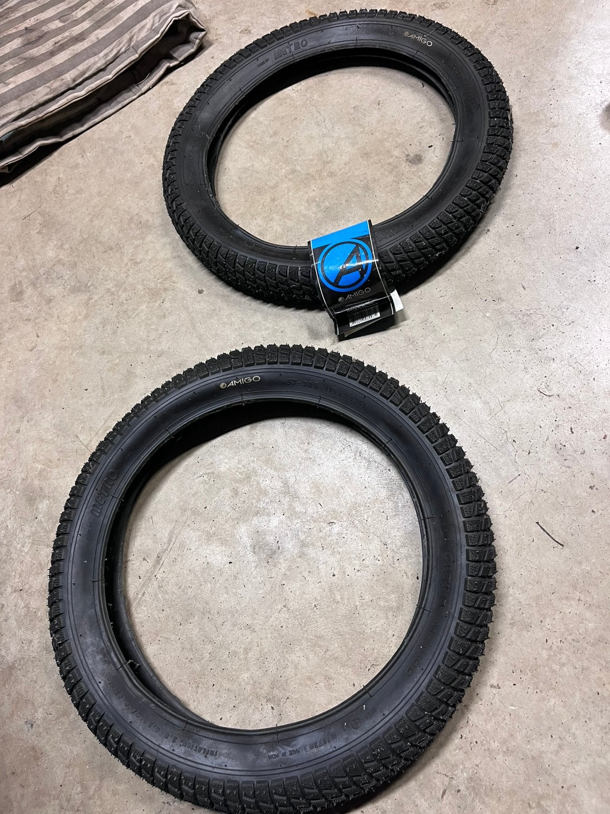 Crossfiets fietskar bolderkar bandjes 16 x 2.125, Motoren, Ophalen of Verzenden