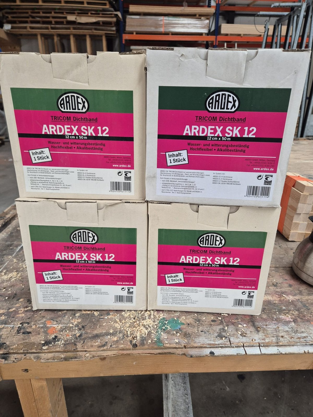 Ardex SK12 afdichtingsband, Ophalen, Nieuw
