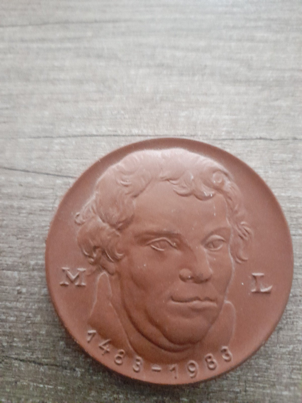 luther, Postzegels en Munten, Penningen en Medailles, Ophalen of Verzenden, Overige materialen