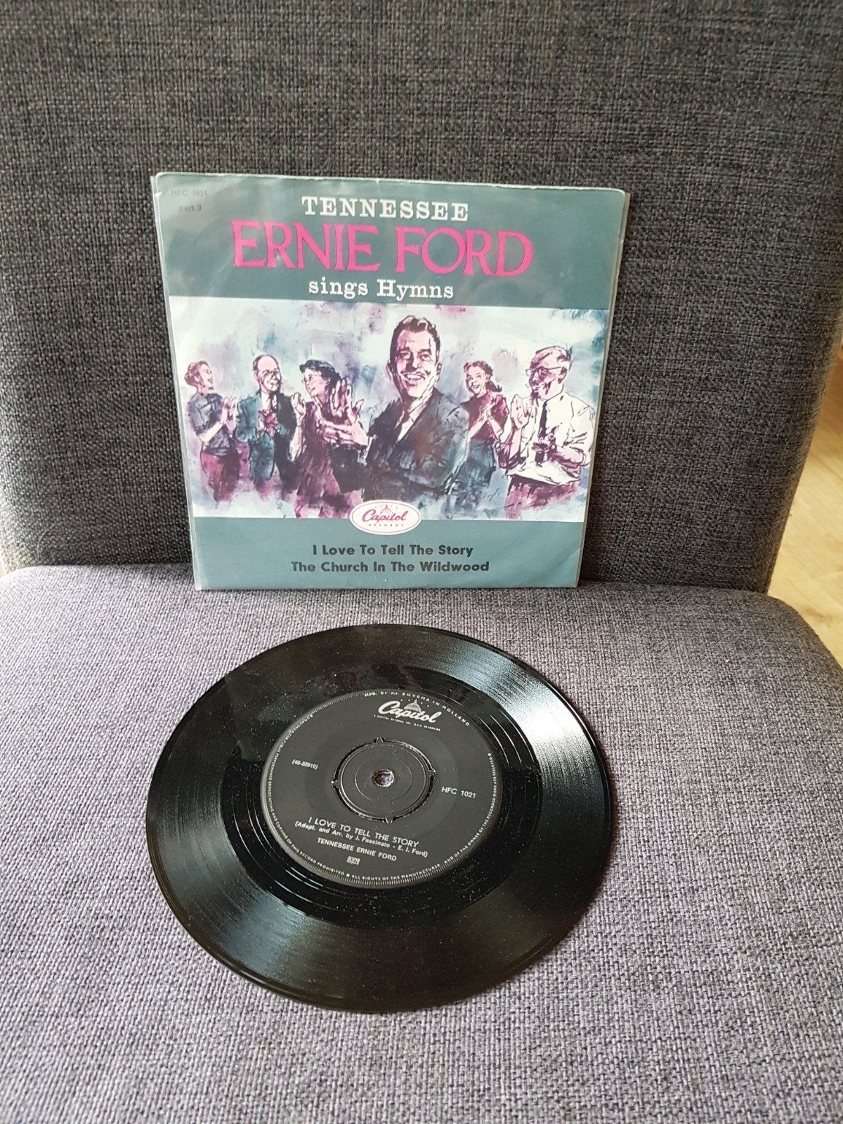 Tennessee Ernie Ford - Sings hymns, Ophalen of Verzenden, Zo goed als nieuw, Pop
