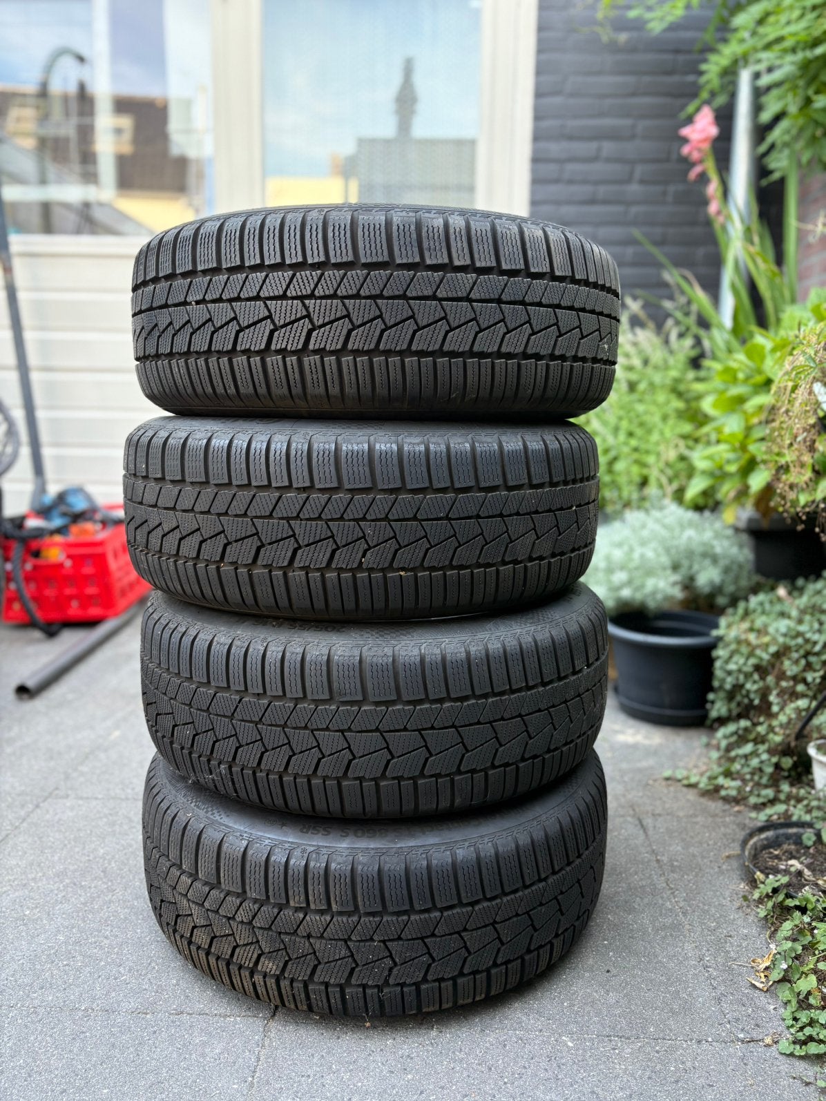 Bmw winterbanden, Ophalen, 16 inch, Banden en Velgen, 205 mm