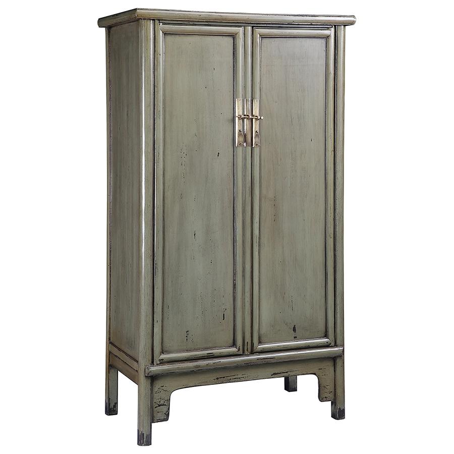 Chinese kasten - Chinese Kast Nu € 919,95 - Olijfgroen, Ophalen of Verzenden, Nieuw