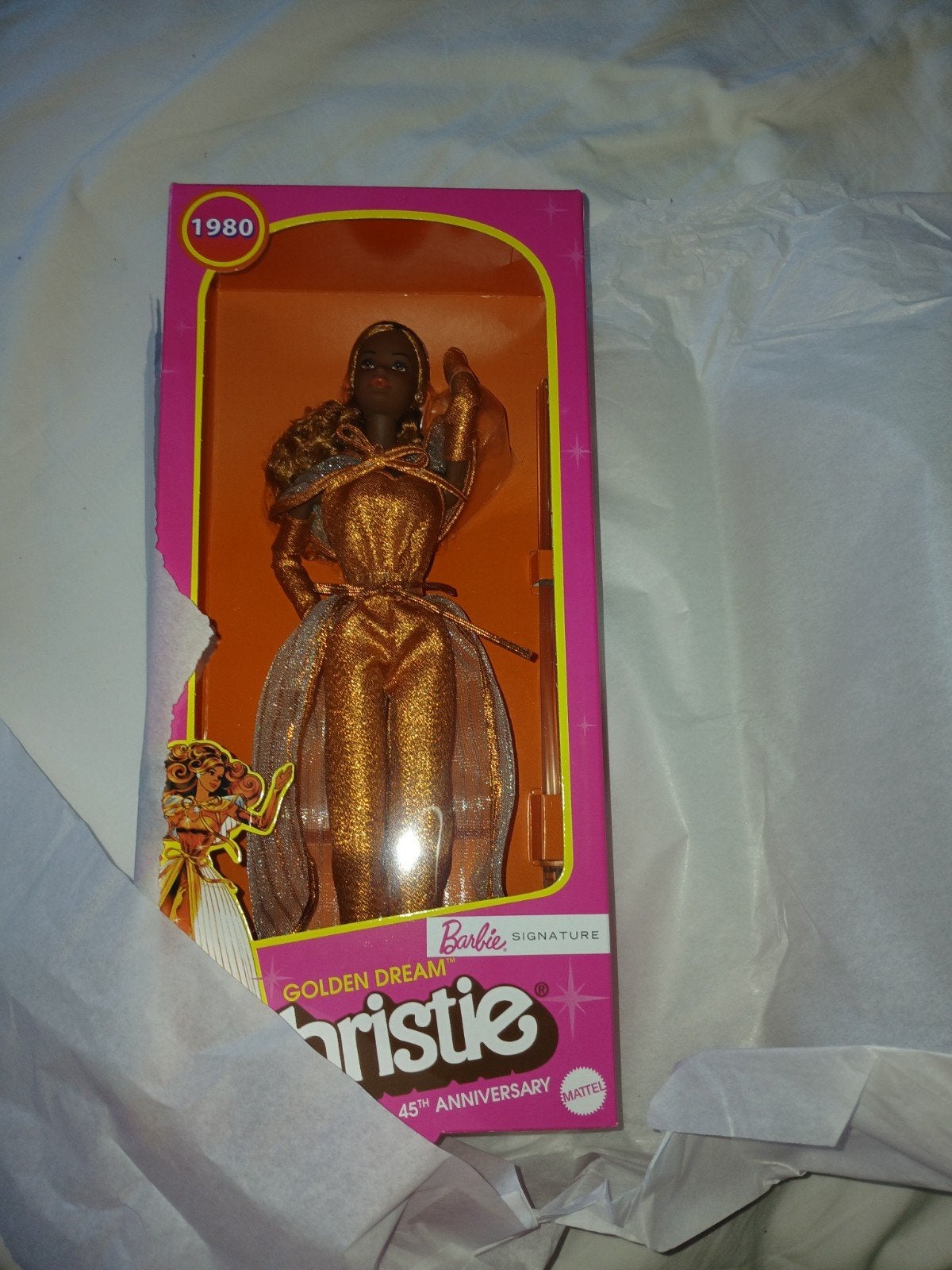 Barbie Signature Golden Dream Christie 45th Anniversary pop, Verzamelen, Ophalen of Verzenden, Nieuw