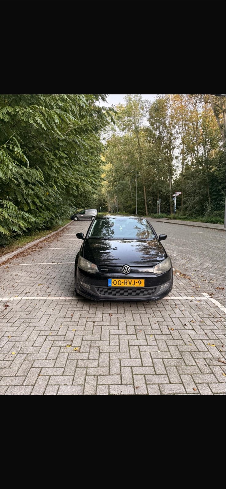Volkswagen Polo 1.2 TDI 55KW BM 2011 Zwart, Auto's, Voorwielaandrijving, 74 pk, 1199 cc, 96 €/maand