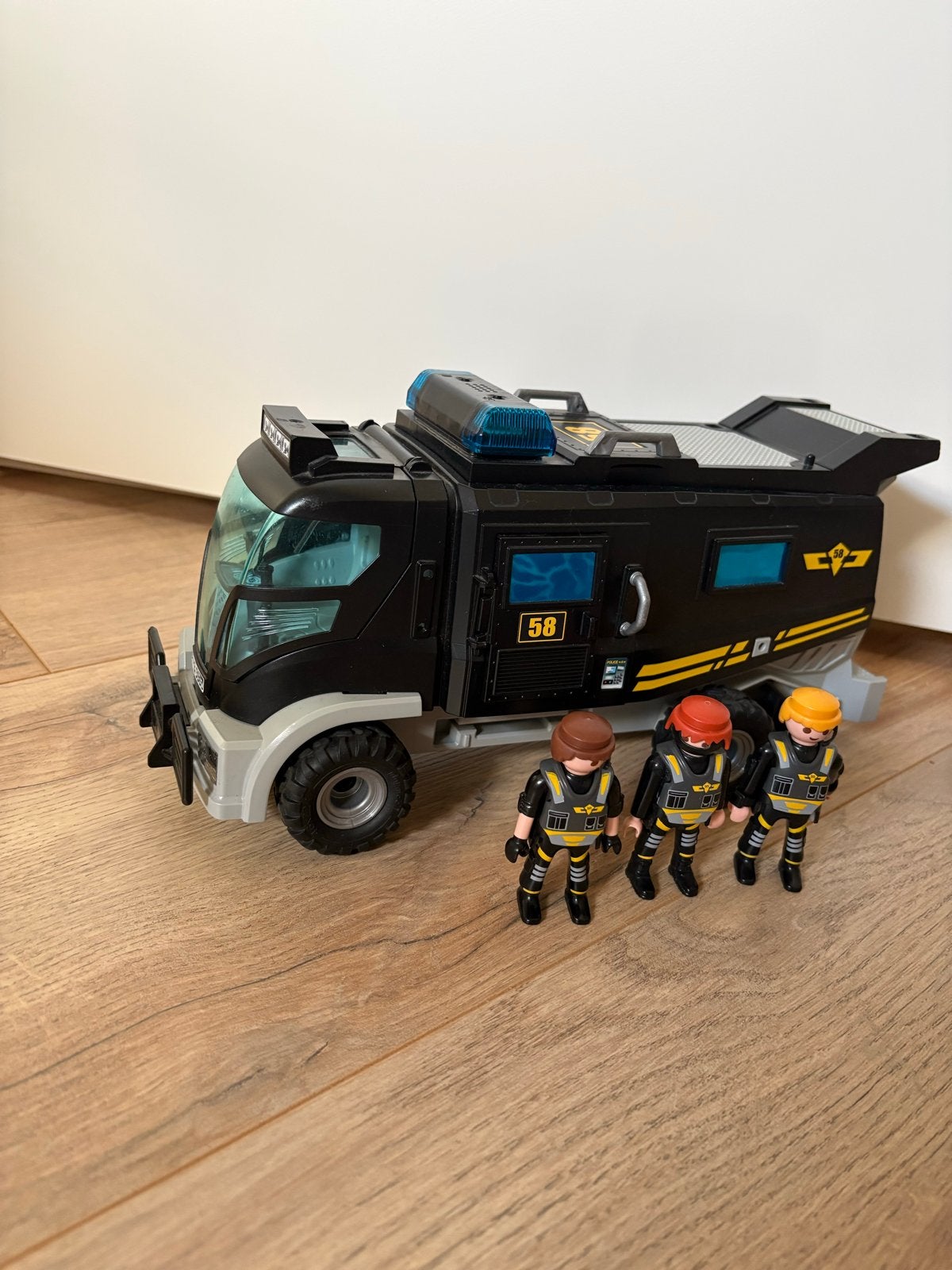 Playmobil Top Agents Command Truck 9360 + 3 Figuren, Ophalen of Verzenden, Zo goed als nieuw