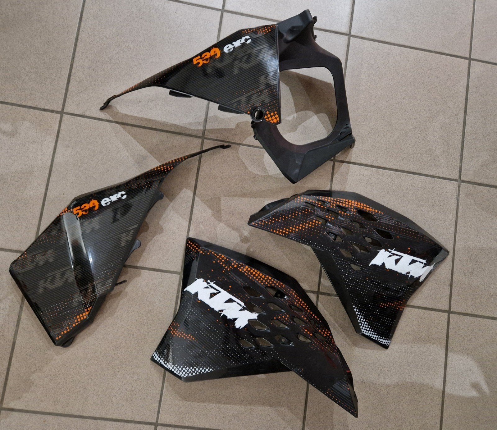 Ktm plastic sx-exc 2007-2011 nieuw, Ophalen of Verzenden, Nieuw