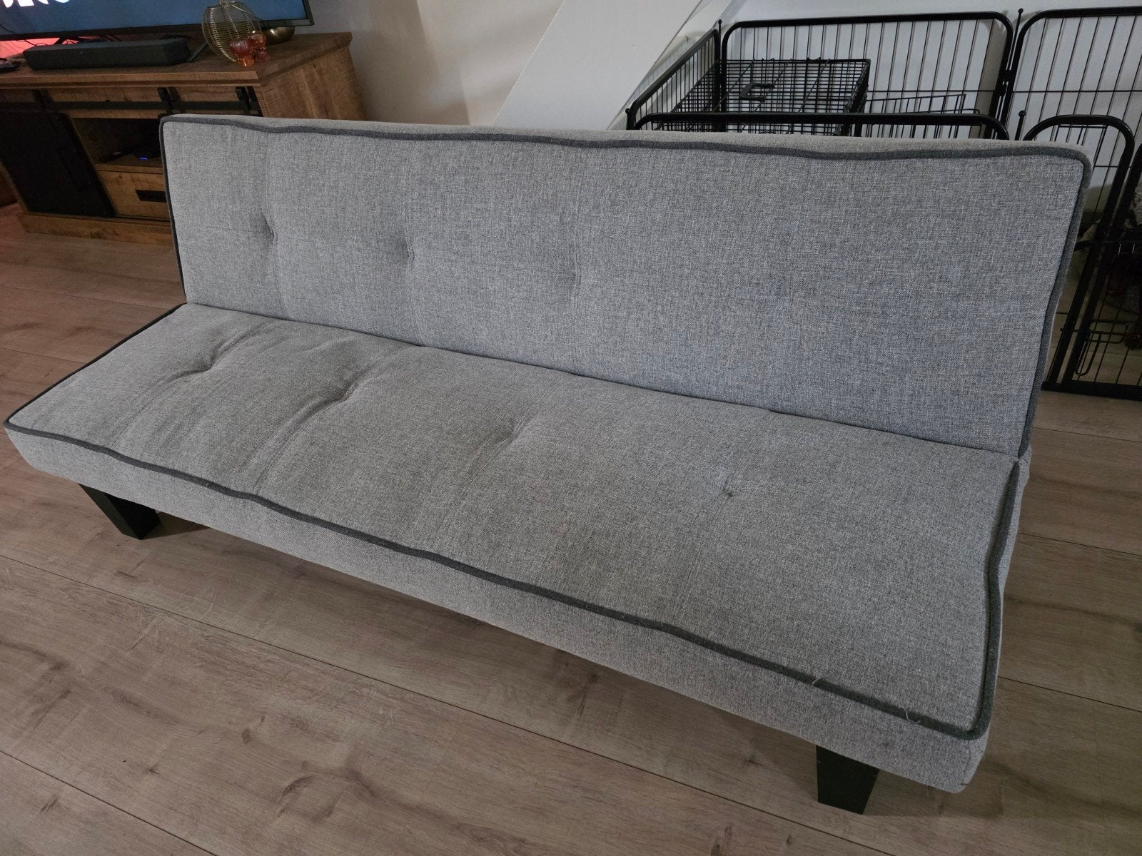 Slaapbank, Ophalen, Gebruikt, 90 cm, Eenpersoons