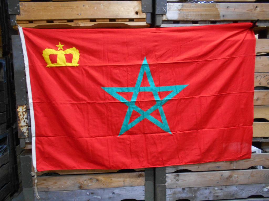 Scheepsvlag Shipmate vlag Marokko Ca 110x165 cm, Diversen, Vlaggen en Wimpels, Ophalen of Verzenden, Zo goed als nieuw