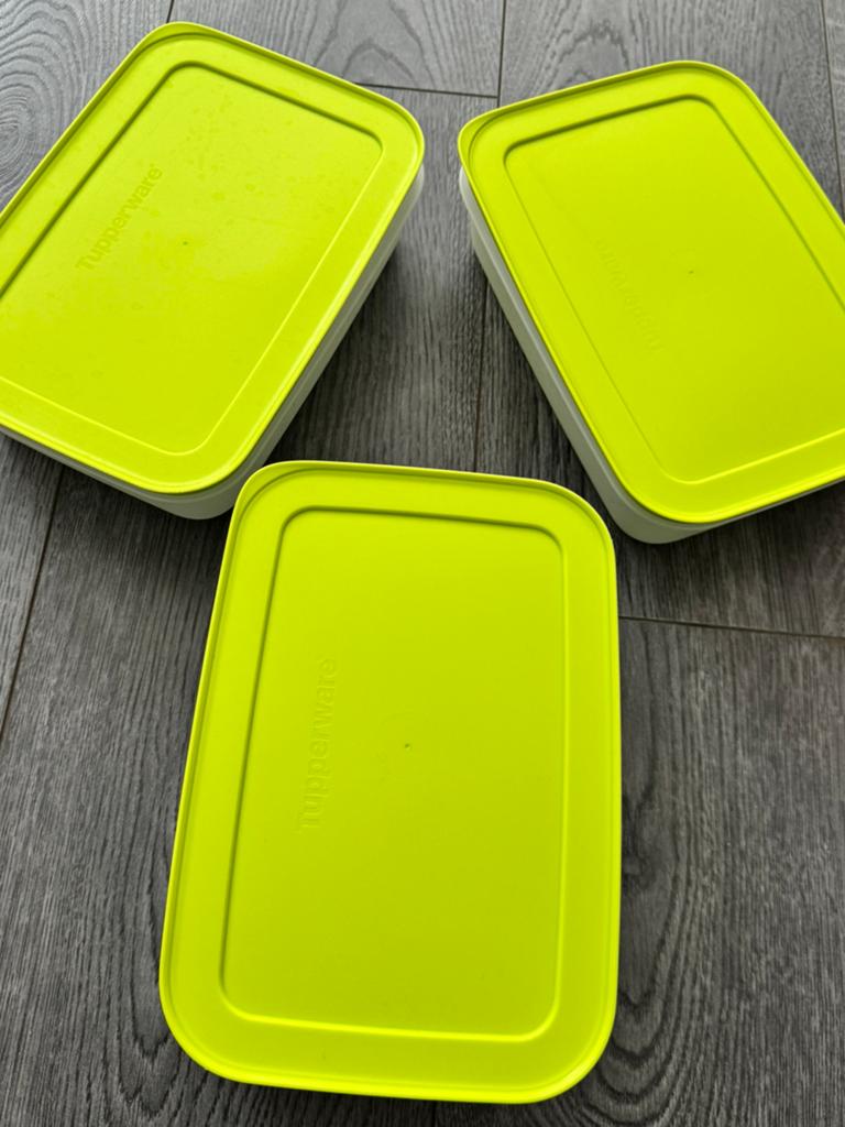 3 bakjes, Voorraadpot, Ophalen, Nieuw