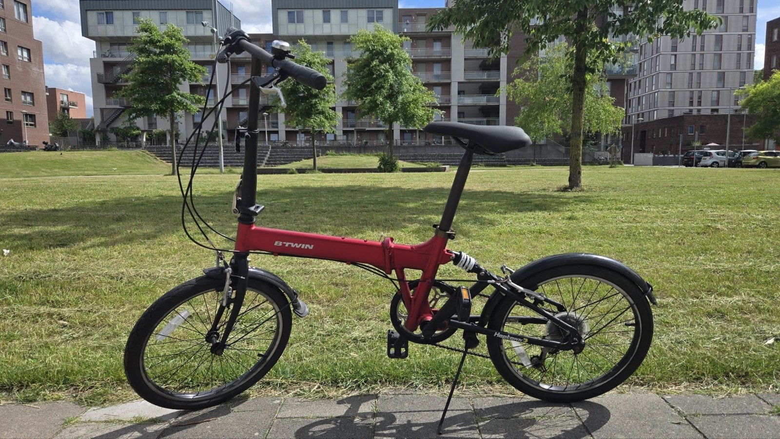 Btwin Vouwfiets, Ophalen of Verzenden, Zo goed als nieuw, 20 inch of meer