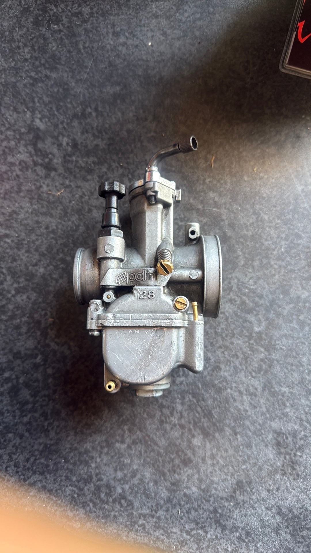 Polini 28mm carb, Ophalen of Verzenden, Zo goed als nieuw, Carburateur