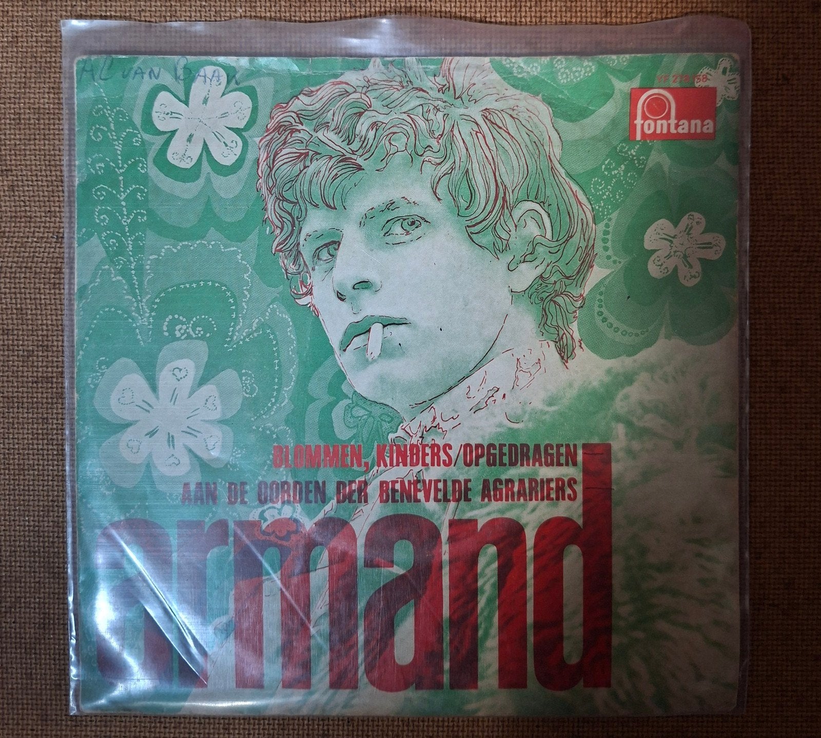 Armand - Blommen kinders - Single is TOP, Ophalen of Verzenden, Gebruikt, 7 inch, Pop