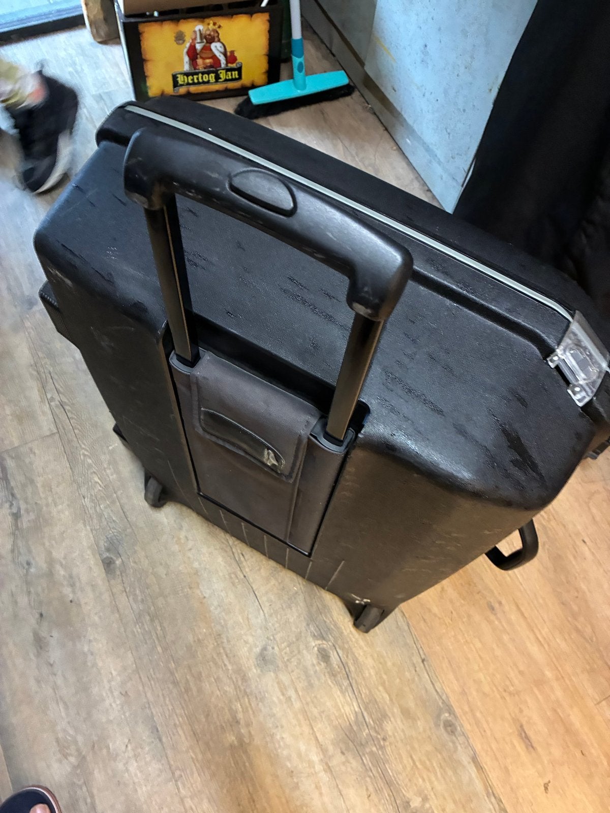 Samsonite koffer met wieltjes en cijferslot, Sieraden, Tassen en Uiterlijk, Ophalen, Gebruikt, Hard kunststof, 45 tot 55 cm
