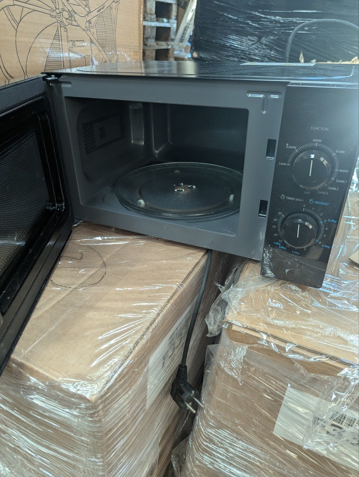 Toshiba MW2-MG20PF Magnetron - Zwart - gecontroleerde retour, Combimagnetron, Minder dan 45 cm, Grill, Zo goed als nieuw