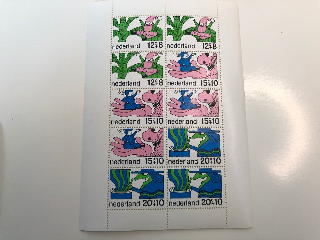 B952 Velletje Kinderpostzegels 1968 Kinderzegels, Ophalen of Verzenden, Postfris, Overige thema's