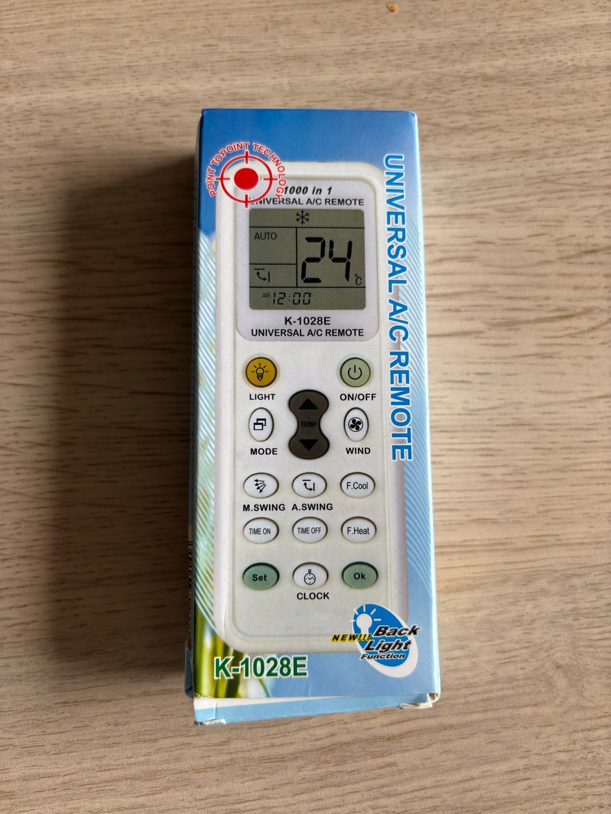 Universele Airco Afstandsbediening K-1028E (1000-in-1), Ophalen of Verzenden, Nieuw