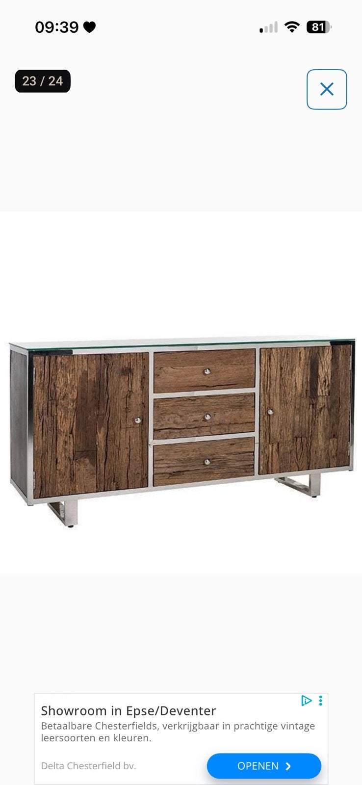 GEZOCHT ! Sleeperwood, kensington, rixos dressior., Ophalen, Zo goed als nieuw, 25 tot 50 cm