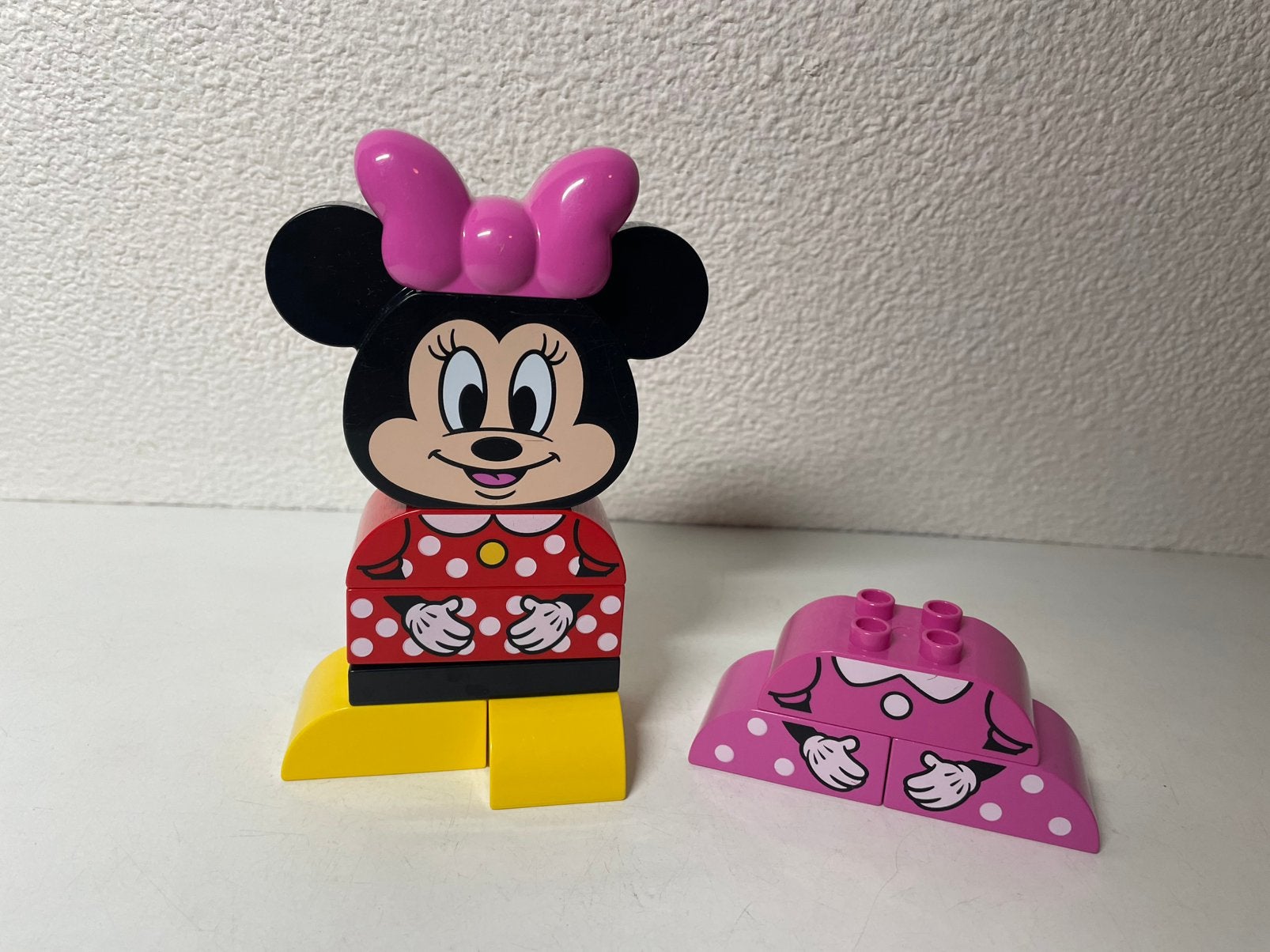 Duplo 10897 Mijn eerste Minnie Mouse creatie, Ophalen of Verzenden, Zo goed als nieuw, Complete set, Duplo
