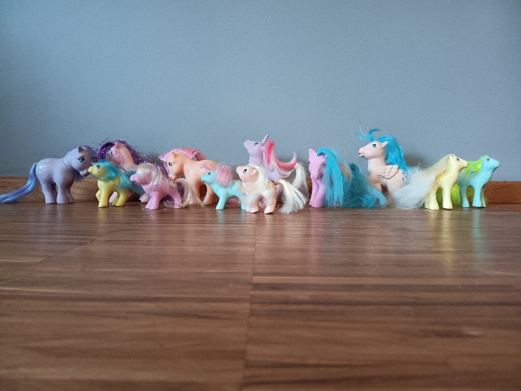 12 My Little Pony Hasbro, 1982-1987, Ophalen of Verzenden, Gebruikt