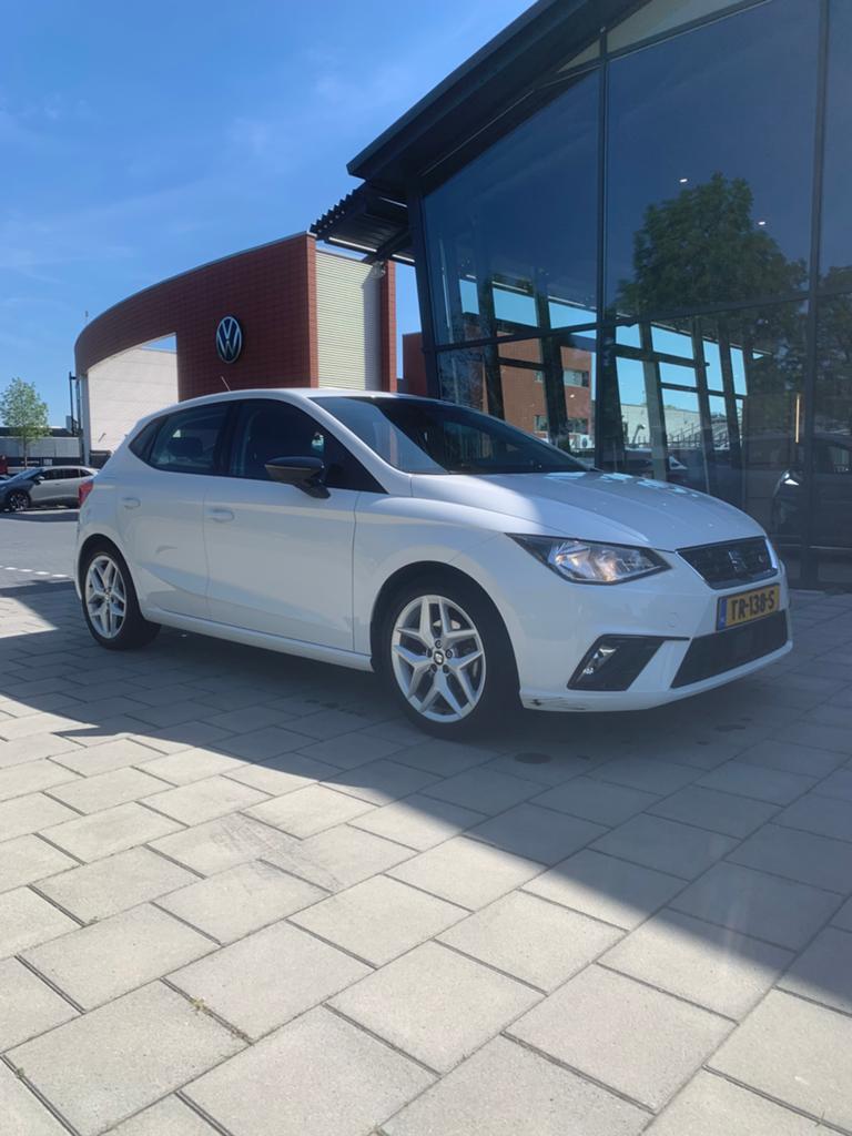 Seat Ibiza 1.0 Ecotsi 115pk Dsg-7 2018 Wit, Auto's, Seat, Particulier, Ibiza, ABS, Adaptive Cruise Control, Airbags, Airconditioning