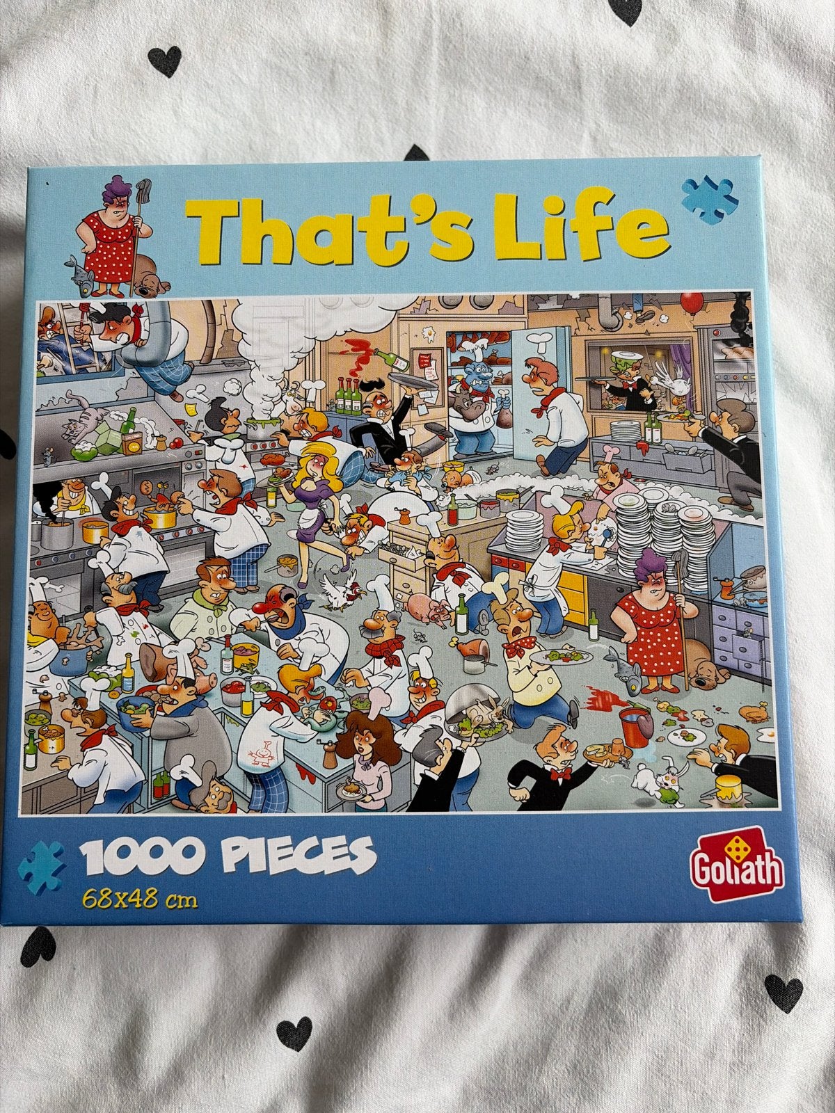 Goliath That's Life Legpuzzel 1000 stukjes, Ophalen of Verzenden, 500 t/m 1500 stukjes, Zo goed als nieuw, Legpuzzel