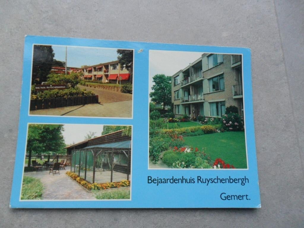 Gemert, bejaarden huis Ruyschenbergh, Verzenden, 1980 tot heden, Gelopen, Zuid-Holland